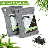MIVIDE 6Pcs 200g Activated Bamboo Charcoal Air Purifying Bags view 4