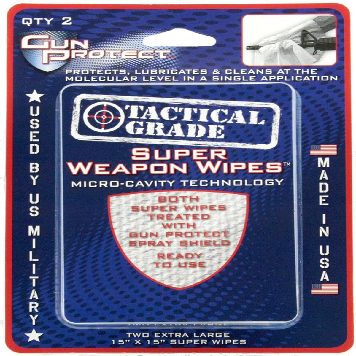 Gun Protect Tactical Wipe, Two Wipes treated with Spray Shield eBay