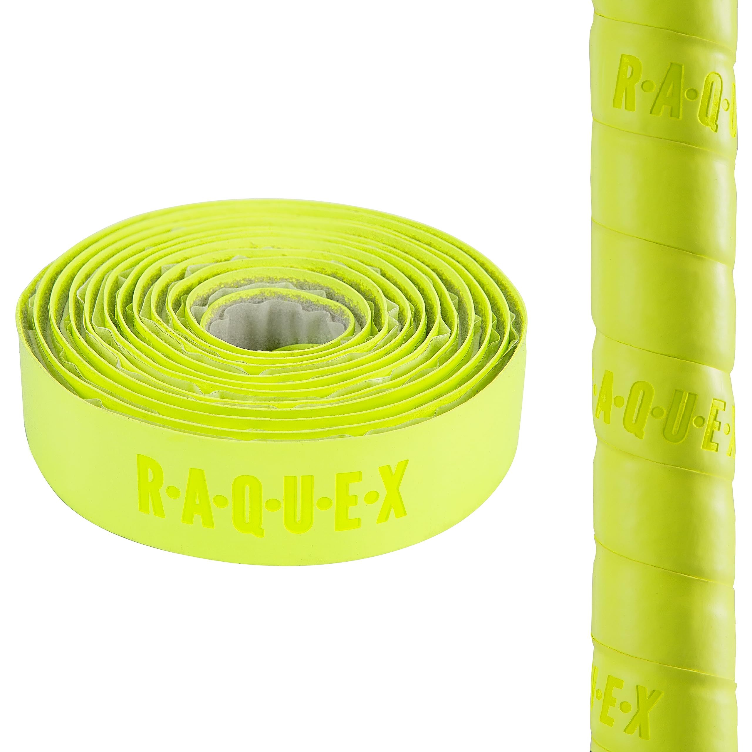 Raquex Cushion Hockey Stick Grip - Super Grippy Anti-Slip PU Material, Over 2m Long. Soft and Absorbent, Minimises Vibrations. Self-Adhesive Backing, Extra-Long Length