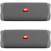 JBL Flip 5 Bundle, Gray (Pack of 2)