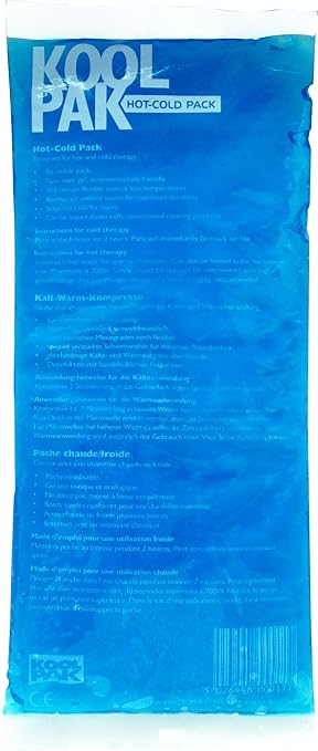 Amazon.com: Koolpak – Bolsa de frío y calor reutilizable (12 ...