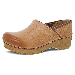 Dansko Women's Professional Honey Distressed Clog
