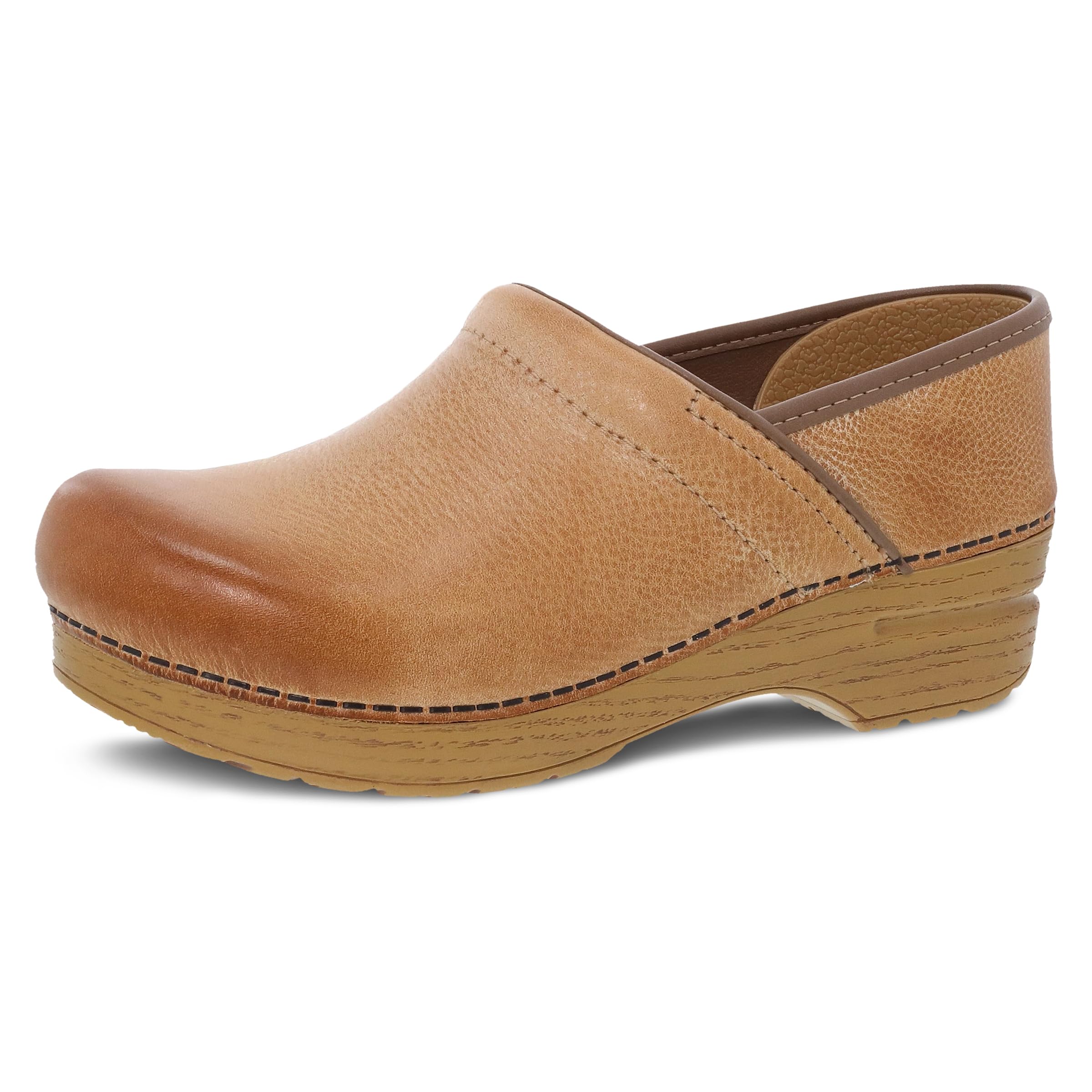 Dansko Women's Professional Honey Distressed Clog