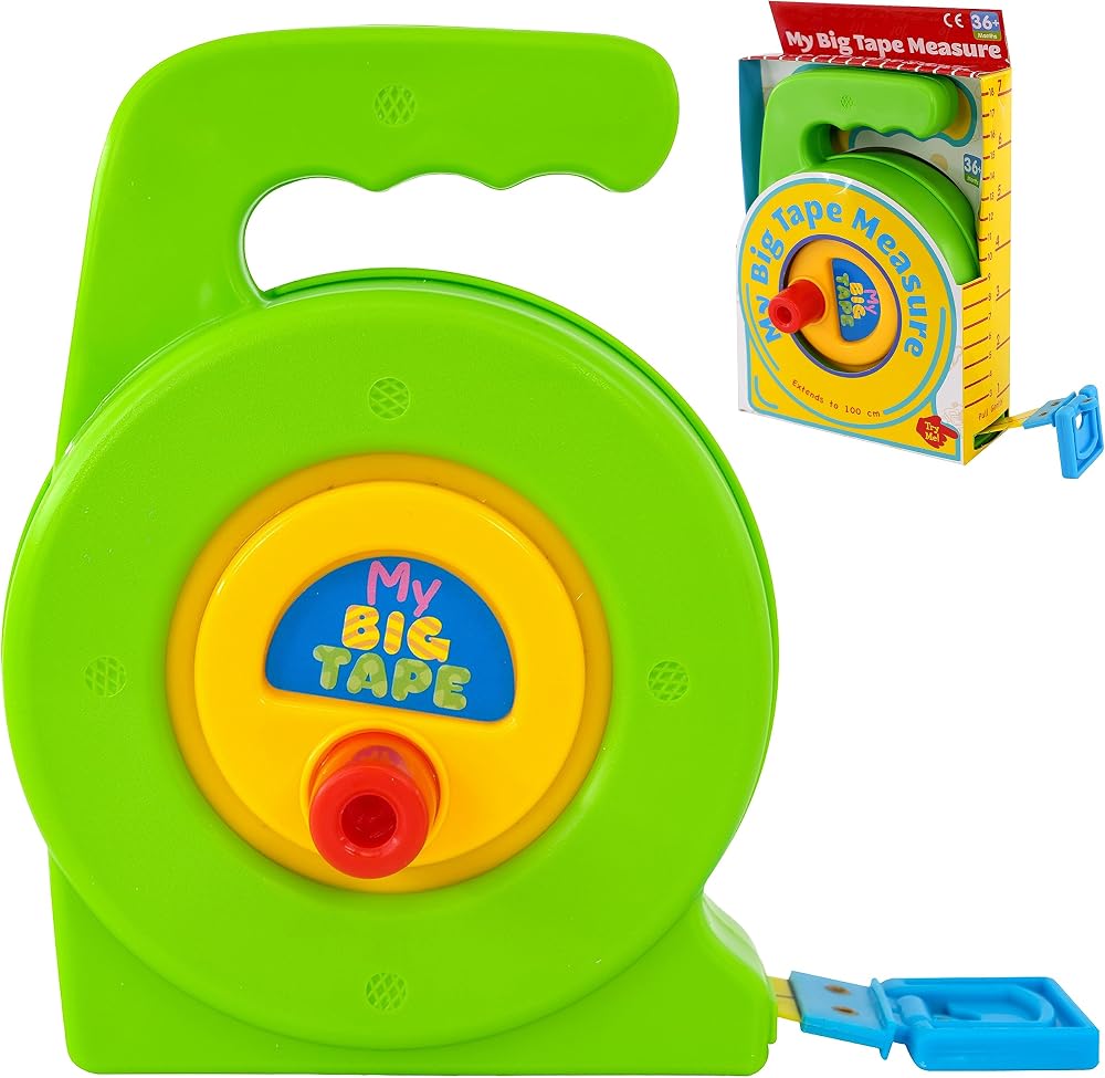 The Magic Toy Shop My First Big Tape Measure Educational Toy