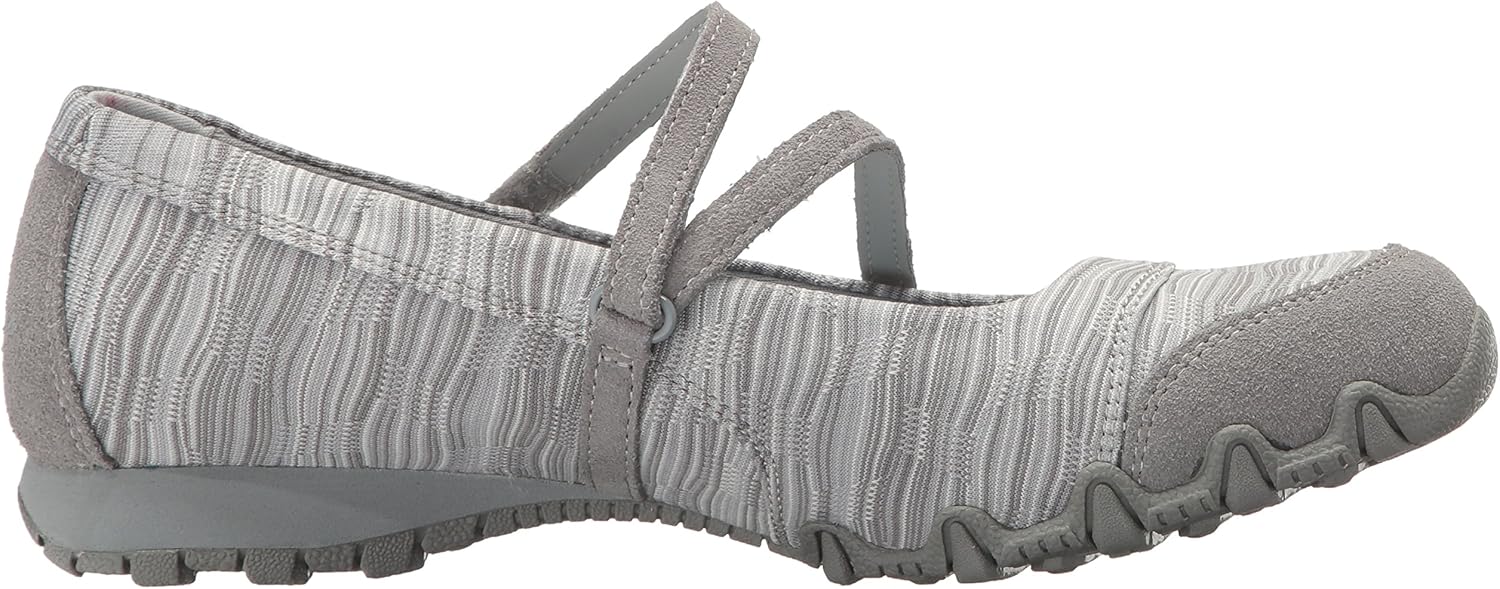 skechers heathered bungee strap mary janes
