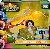 Playmates Power Rangers Mighty Morphin Re-Ignition Sabertooth Tiger Dinozord view 1