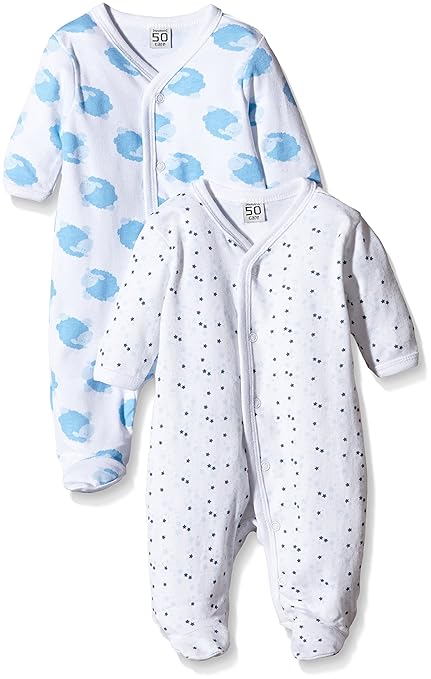 Care Baby-Jungen Schlafstrampler, 2er Pack