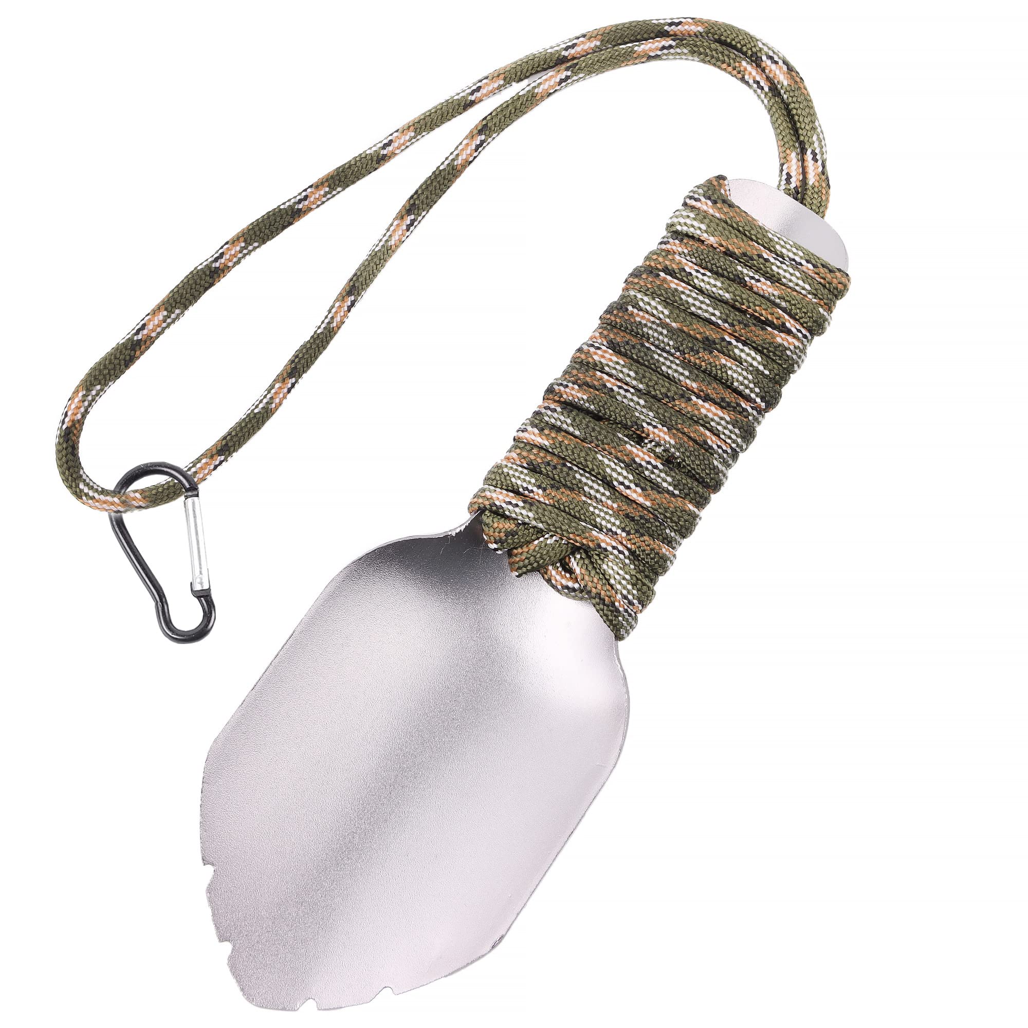 Ultralight Backpacking Trowel and Camping Shovel - Hiking and Garden Tool, Small Potty Shovel, Deuce of Spades for Outdoor Campsite Use