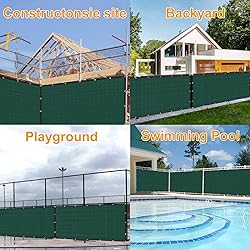 Privacy Fence Screen 6' x 41' Green Heavy Duty
