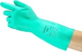 Ansell AlphaTec 37-675 Gloves Green Size L 12 Pairs + TouchNTuff 92-600 view 2