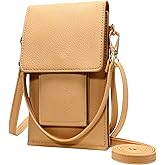 AnsTOP Small Crossbody Bags for Women, Vegan Leather Crossbody Phone Purse, Handheld & Adjustable Shoulder Strap