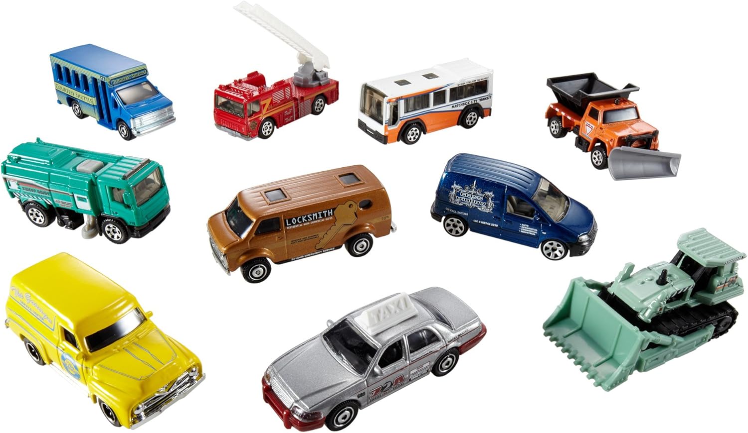 Matchbox 10 Pack Styles May Vary, DieCast Vehicles Amazon Canada