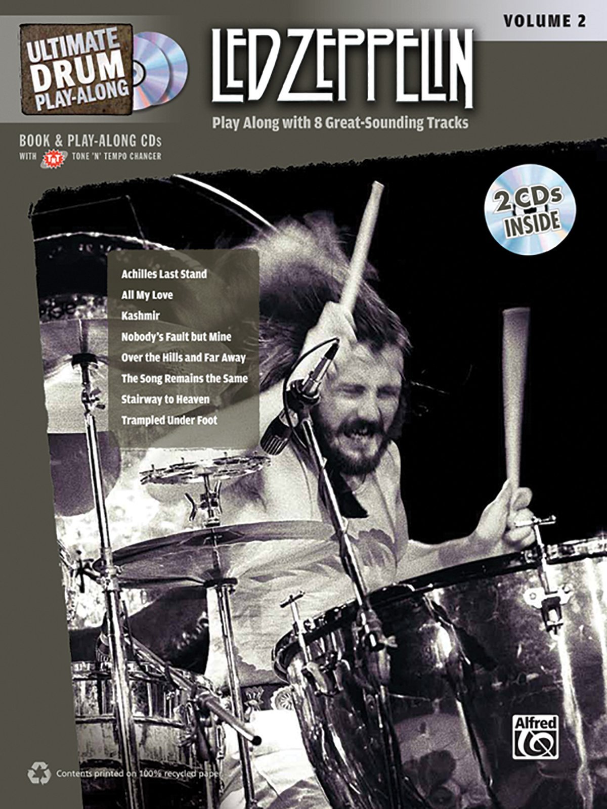 Led Zeppelin Volume 2 With Cd Audio Ultimate Drum Play Along By Led Zeppelin Recorder 1 Nov 10 Paperback Led Zeppelin Recorder Amazon Com Books