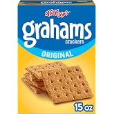 Kellogg's Grahams Crackers, Original, Easy Snacks, 15oz Box