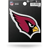 Rico Industries NFL Arizona Cardinals Die Cut Team Logo Short Sport Sticker