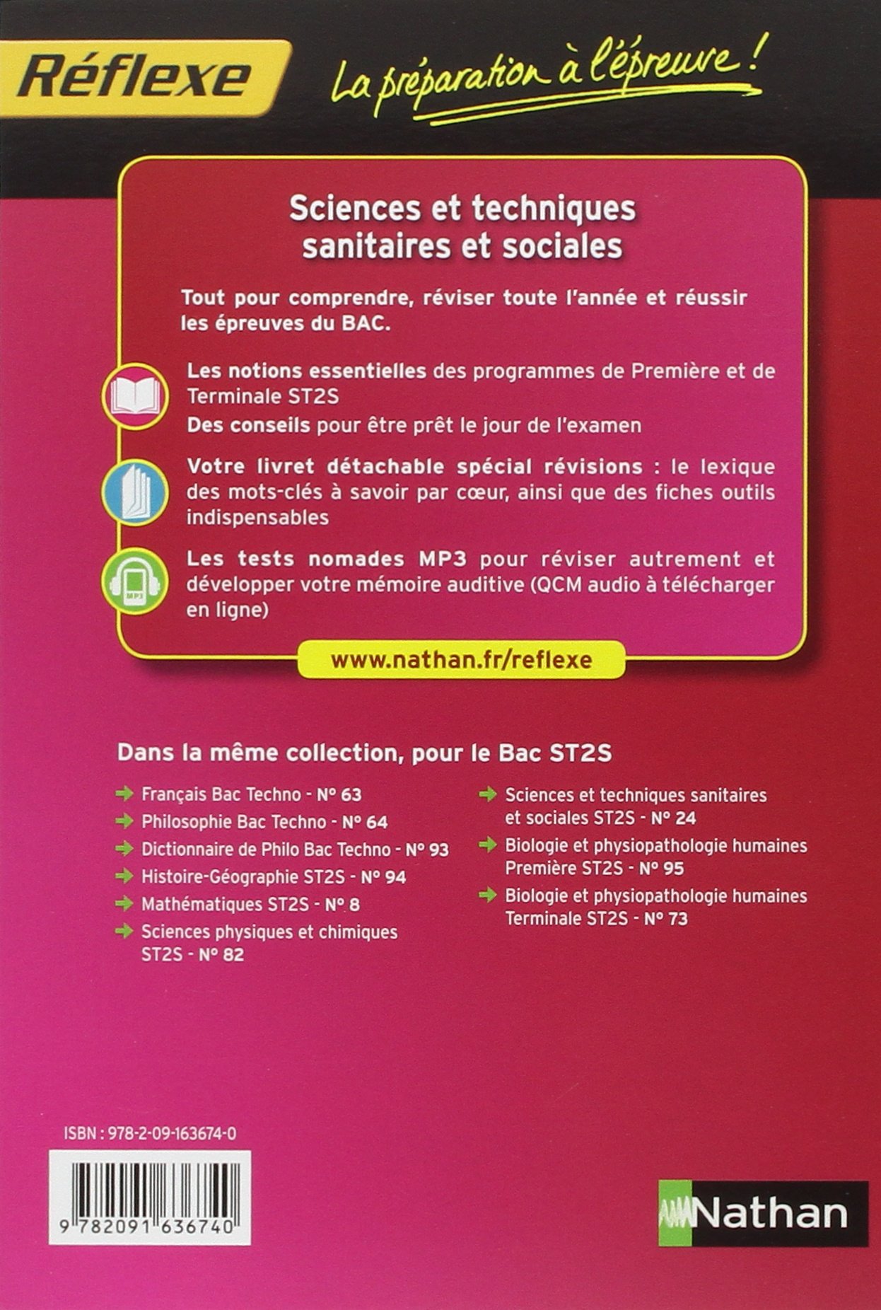 Corrigé Bac St2s 2014 Sciences Et Techniques Sanitaires Et Sociales