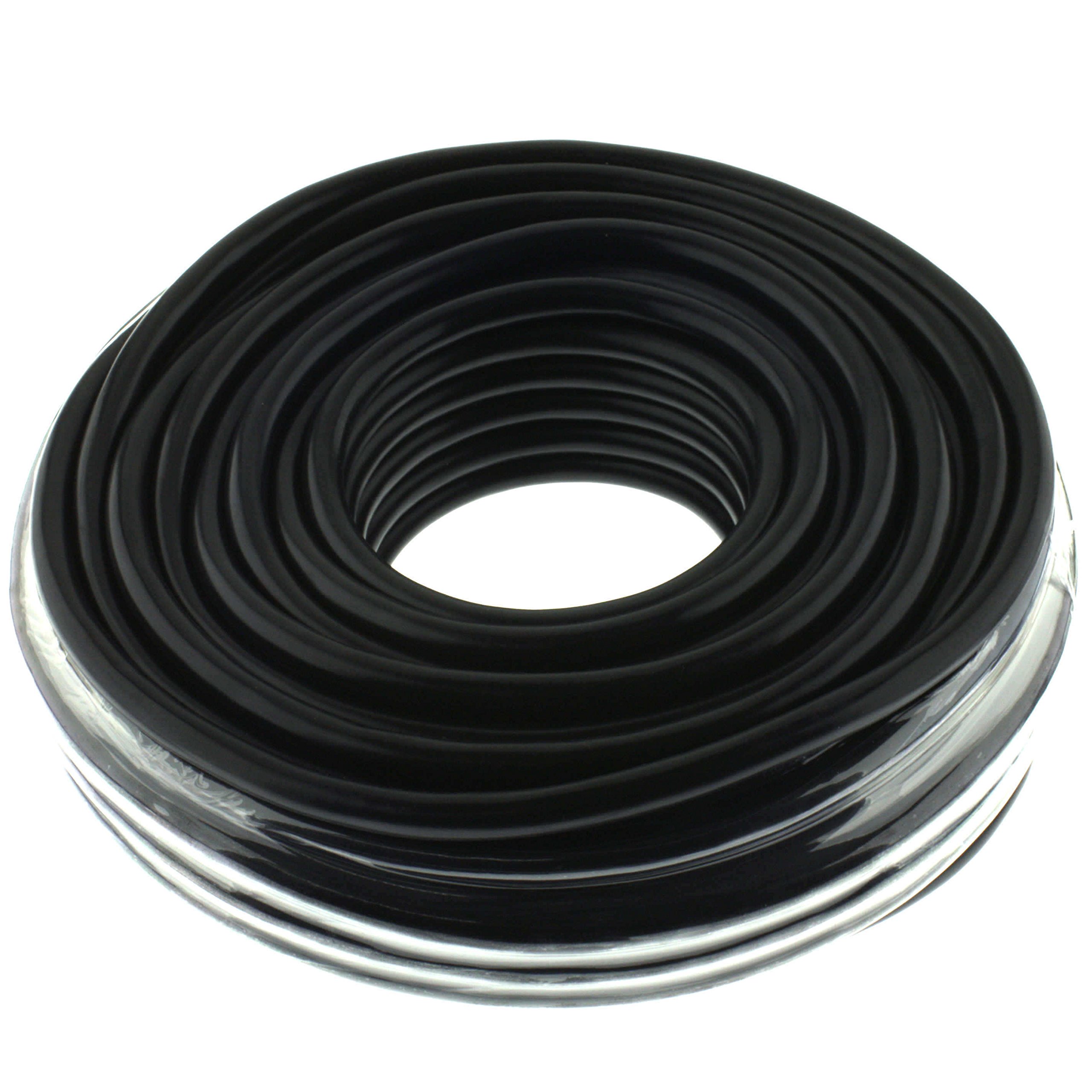 2x4.0mm² Black Round Speaker Cable 25m CCA Installation Cable PA Audio Cable Speaker Cable