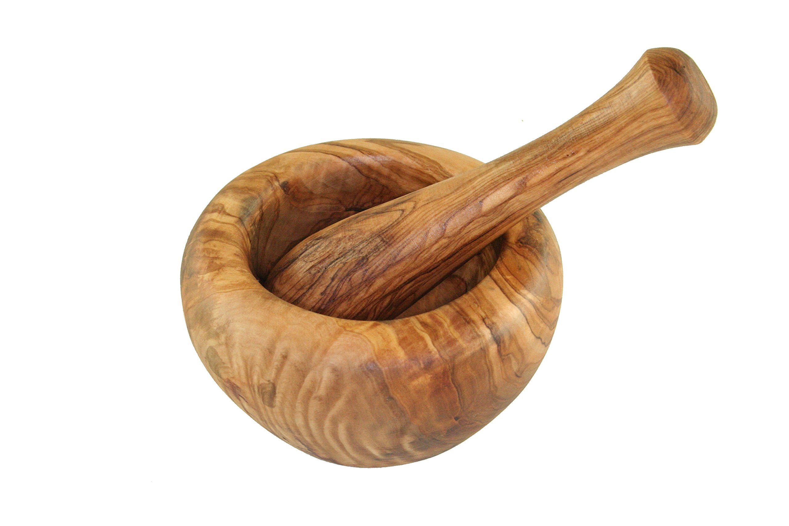 D.O.M. Olive Wood Mortar Approx. 10 cm