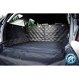 Bulldogology Premium SUV Cargo Liner Seat Cover for Dogs - Heavy Duty Durability, Waterproof, Nonslip Backing, Washable, with