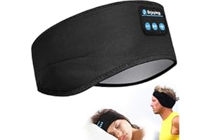 Lavince Sleep Headphones Bluetooth Sports Headband, Wireless Sports Headband Headphones with Ultra-Thin HD Stereo Speakers Perfect for Workout,Jogging,Yoga,Insomnia,Side Sleepers,Air Travel,Meditation