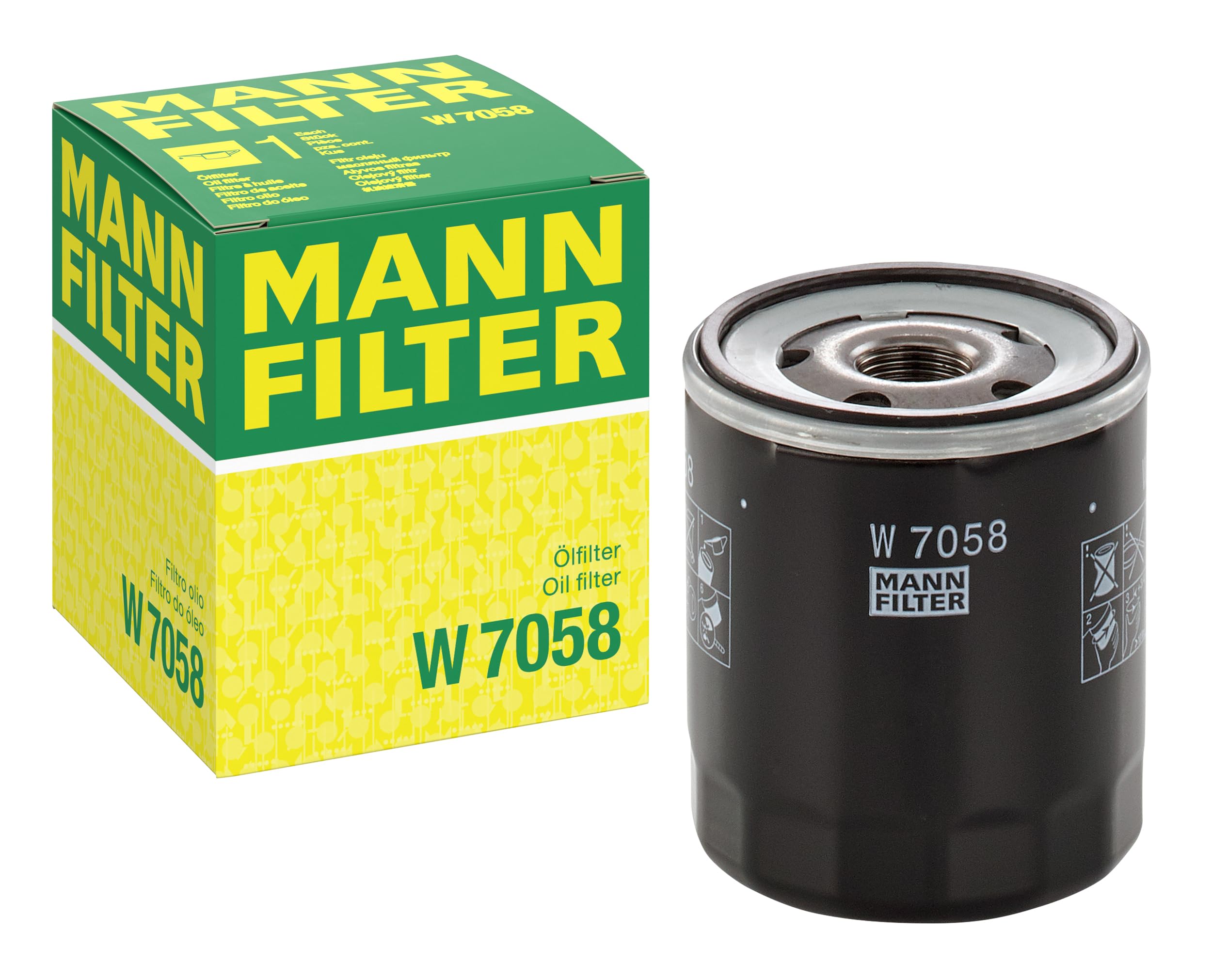 MANN-FILTER W 7058 Oil Filter - for Cars + Transporters