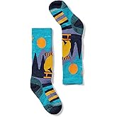 Smartwool Unisex Kids Kids' Ski Light Cushion Sleigh Bear Over the Calf Socks (Toddler/Little Kid/Big Kid)
