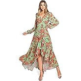 Wild Peony Hi-Lo Dress