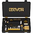 LEXIVON Butane Torch Multi-Function Kit | Premium Self-Igniting Soldering Station with Adjustable Flame | Pro Grade 125-Watt 