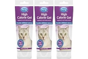 PetAg High Calorie Nutritional Gel Cat Supplement, 3.5-oz Each, 3 Pack
