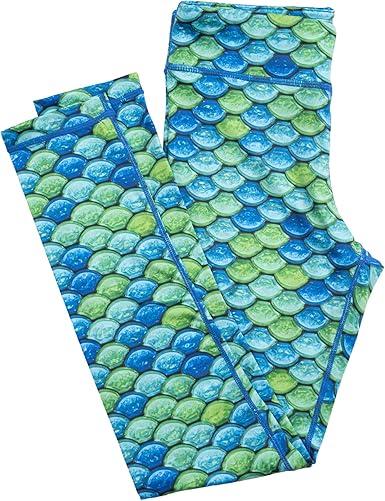 mermaid athletic leggings