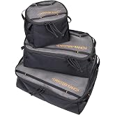 Mystery Ranch Mission Packing Cube Set of 3 &ndash; Breathable Organizing Cubes for Clothes, Gear &amp; Essentials &ndash; Black