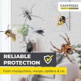 EASYmaxx Fly Screen for Windows with Magnetic Click System Black 150x130 cm view 3