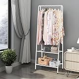 Youyijia Small Clothes Rail 60x36x151cm White Heavy Duty Metal Rack view 6