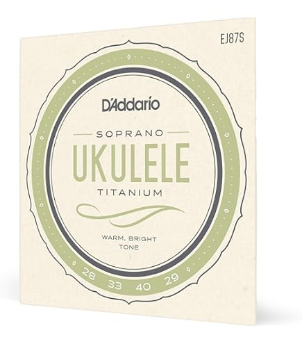 Corde Per Ukulele In Nylon - Set 4 Pezzi Per Soprano E Concerto Con Plettri Inclusi - Foto 2