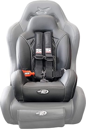 Amazon Com Triple X Utv Kids Seat For Suspension Seat Fits Polaris Can Am And Kawasaki Seat Only Automotive