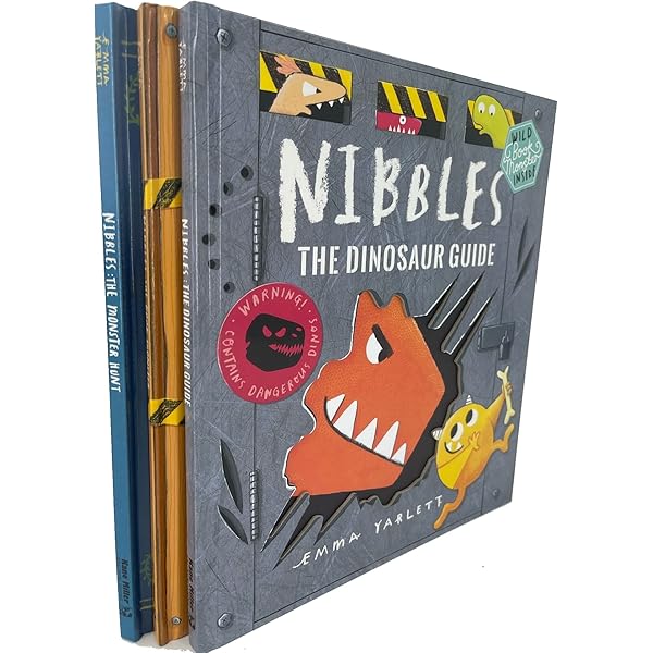 Nibbles 3 book set(Nibbles, The Book Monster, Nibbles, The