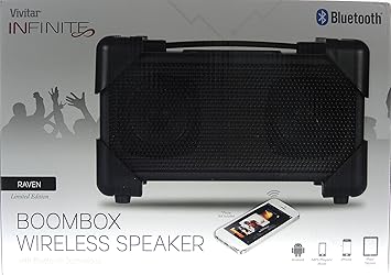 vivitar infinite boombox wireless speaker