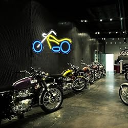 Motorcycle Neon Sign Motocross Neon Lights Garage