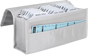 HannahDirect Coupon Organizer, Expandable, Silver