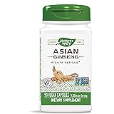 Nature's Way Premium Herbal Asian Ginseng, 1,120 mg per serving, 50 Capsules