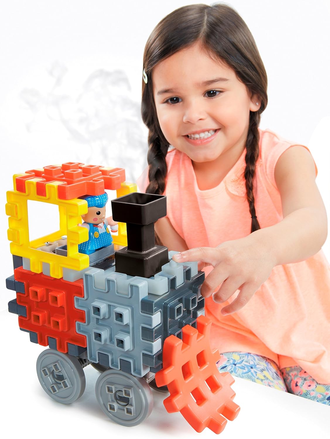 little tikes waffle blocks train