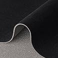 Headliner Fabric with Foam Backing - Automotive Roof Replacement Headliner Material for Car, SUV, Pickup, RV Interior Repair DIY 60"x54" (Black)