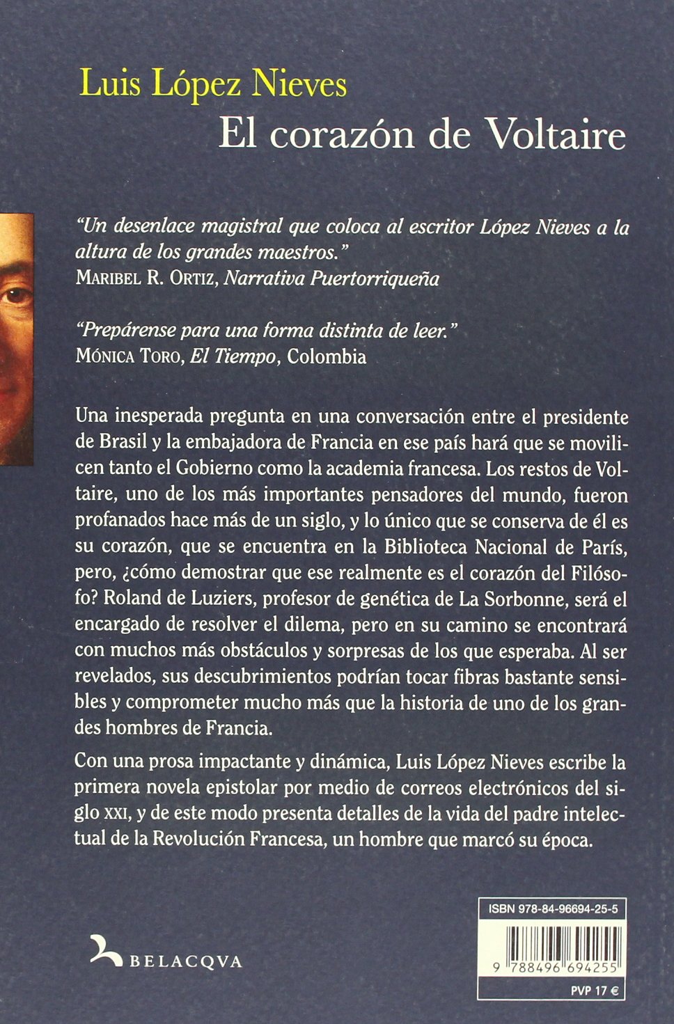 Amazon Com El Corazon De Voltaire La Otra Orilla Spanish Edition 9788496694255 Lopez Nieves Luis Libros