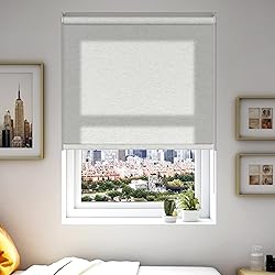 Boolegon Light Filtering Roller Shades for