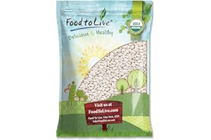 Organic White Kidney Beans, 10 Pounds — Whole Raw Dried Beans, Vegan, Kosher, Bulk. Rich in Dietary Fiber and Protein. Perfec