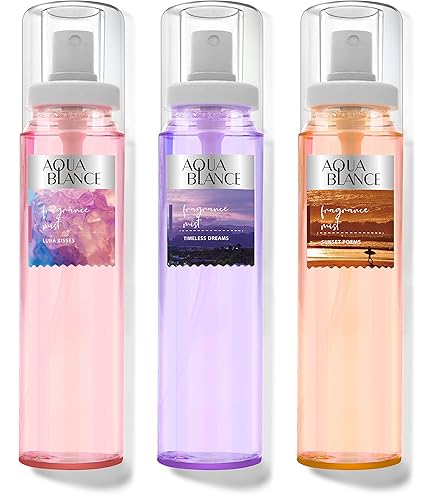 Amazon.com : Bath & Body Works Fragrance Mist 3-Pack 8oz Each (At