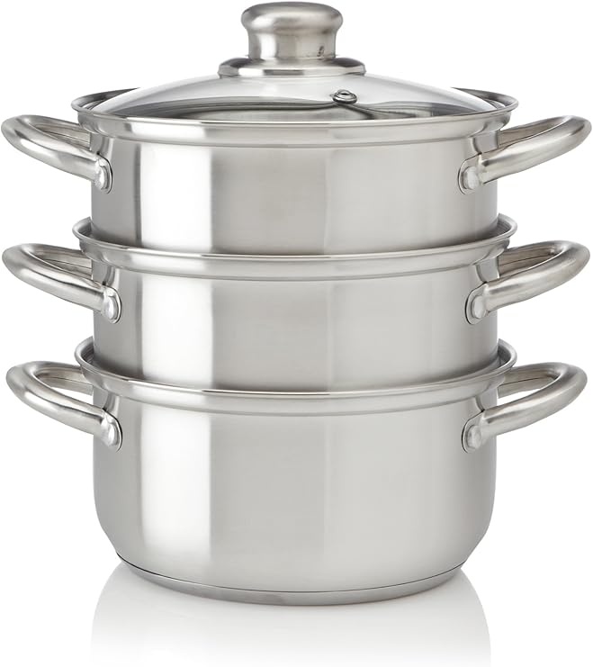 Fagor StainlessSteel 2Quart Double Boiler With Steamer Insert