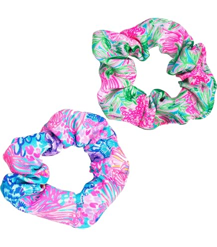 Amazon.com : Lilly Pulitzer Hair Scrunchies for Thin or 