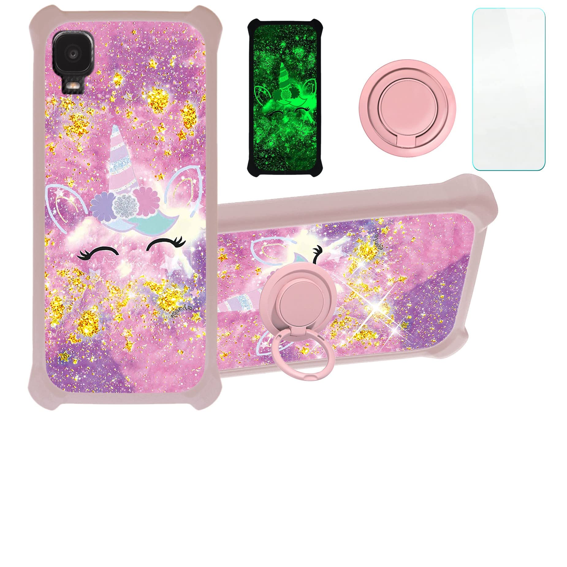 jioeuinly Case for TCL A3 A509dl Case Compatible