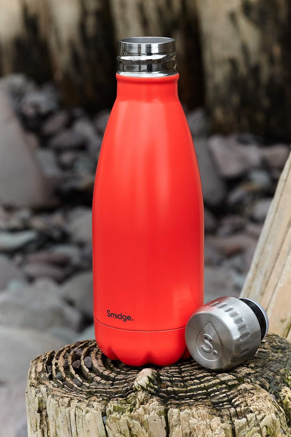 Smidge Reusable Water Bottle 500ml, Leakproof Double Wall Stainless Steel, Insulated Vacuum Flask 12 Hours Hot & 24 Cold - Image 3